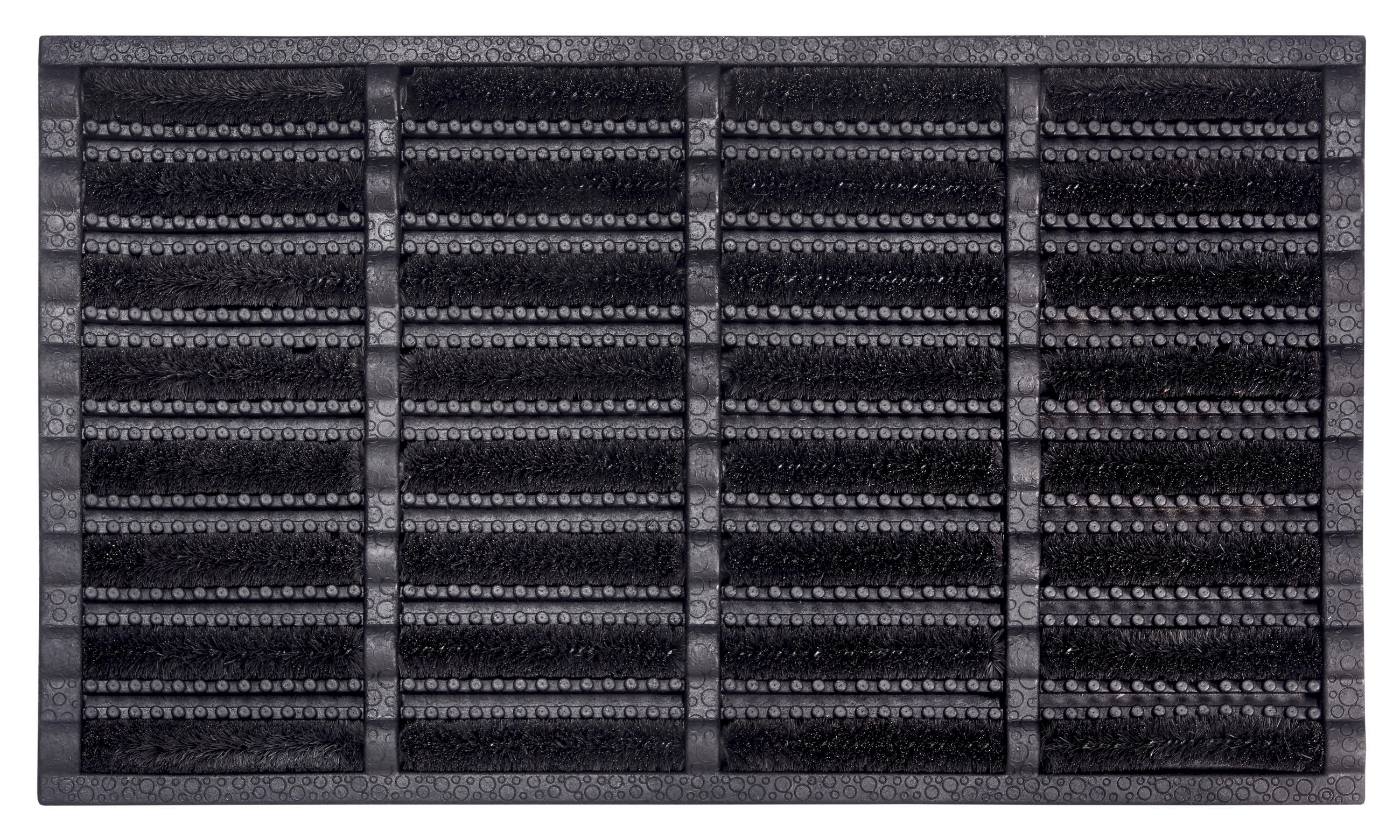 Hanse Home Kokosmatte Mix Mats Schwarz 45x75 cm