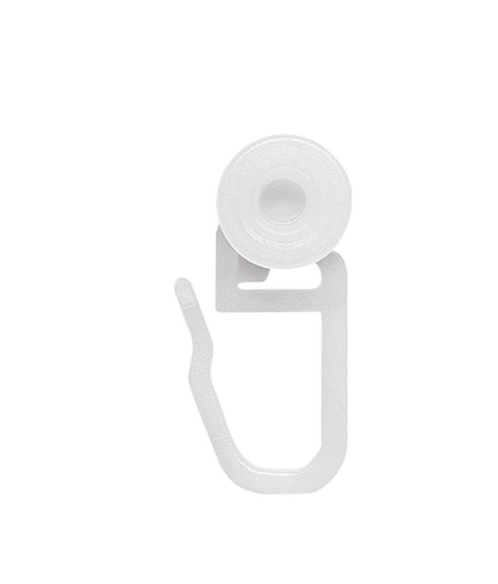 ROLLENGLEITER  - Weiß, Basics, Kunststoff (1.1/2.9cm) - Homeware