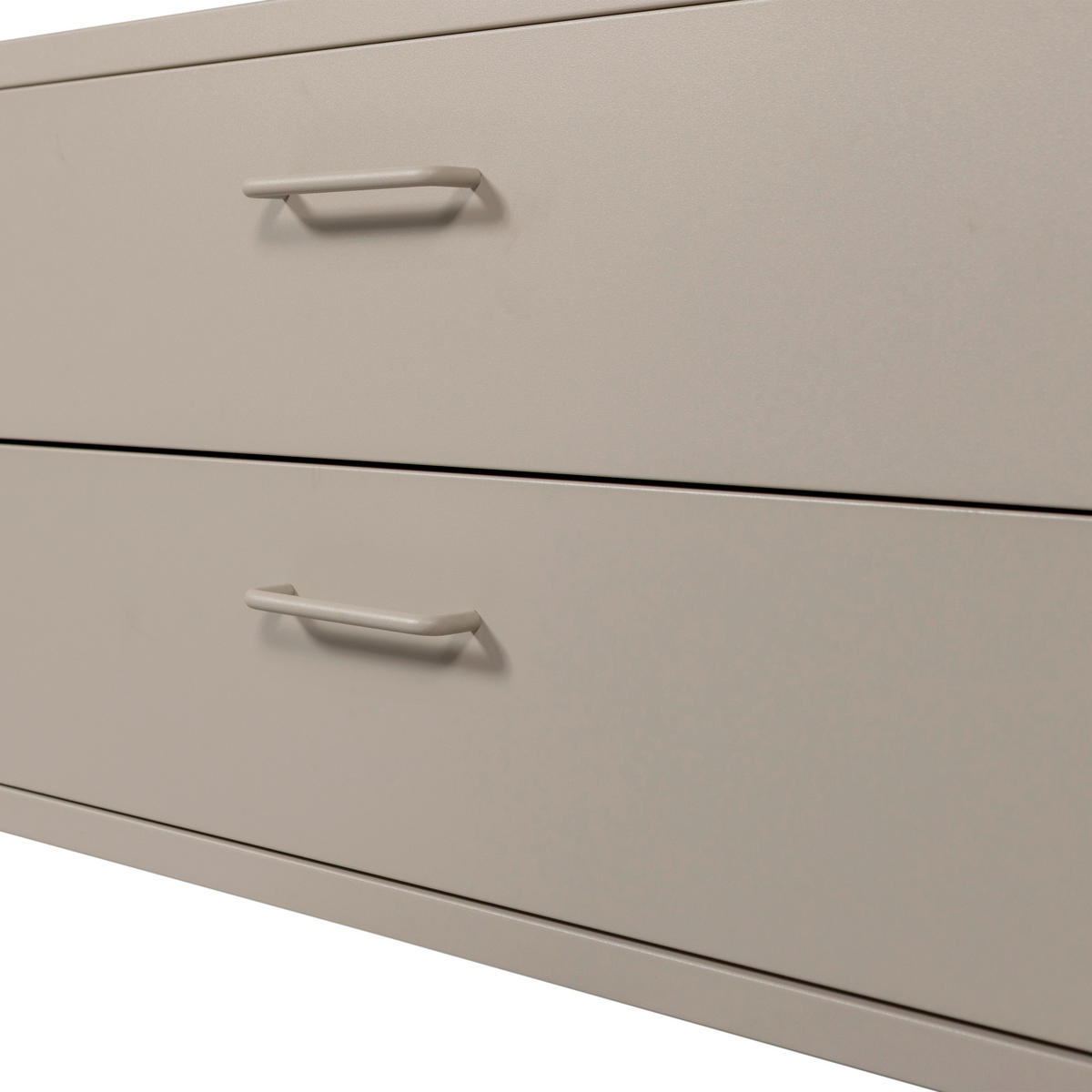 OFFENER KLEIDERSCHRANK 100/185/54 cm  in Sandfarben  - Sandfarben, Basics, Metall (100/185/54cm) - MID.YOU