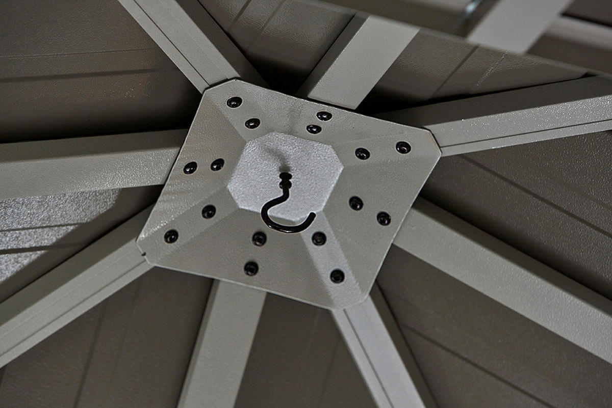 PAVILLON 363/291/298 cm   - Champagner, Basics, Metall (363/291/298cm)