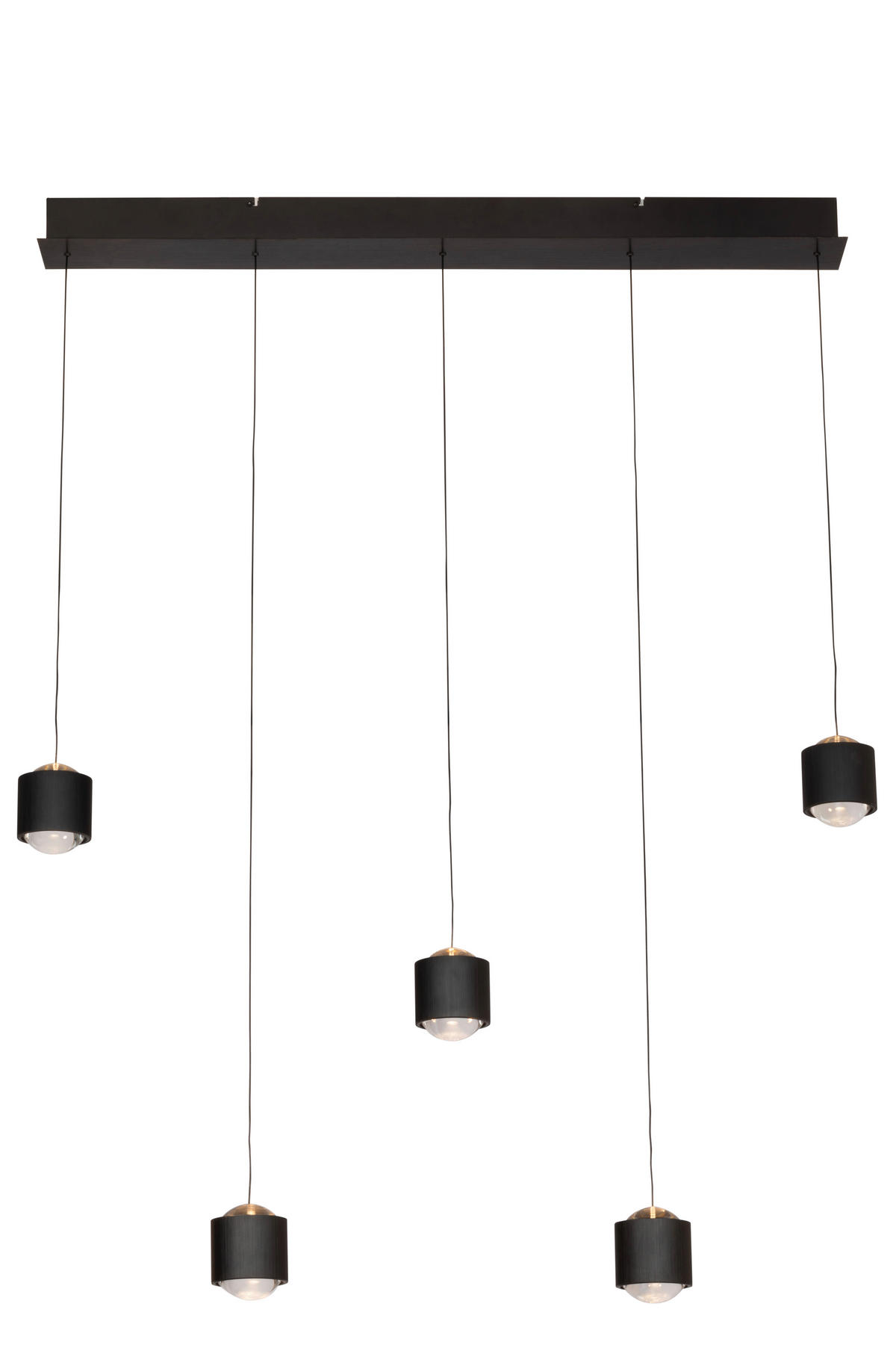LED-HÄNGELEUCHTE 90/10/170 cm    - Schwarz, Design, Kunststoff/Metall (90/10/170cm) - Novel