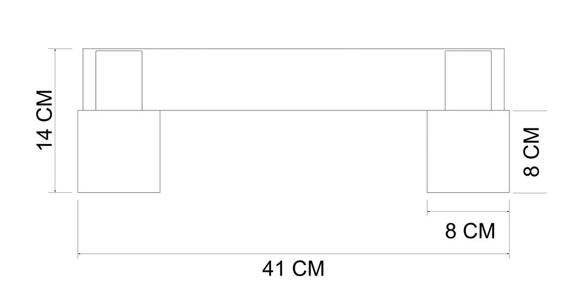 DECKENLEUCHTE    41/11,5/12,5 cm  - Weiß, Trend, Textil/Metall (41/11,5/12,5cm) - Novel
