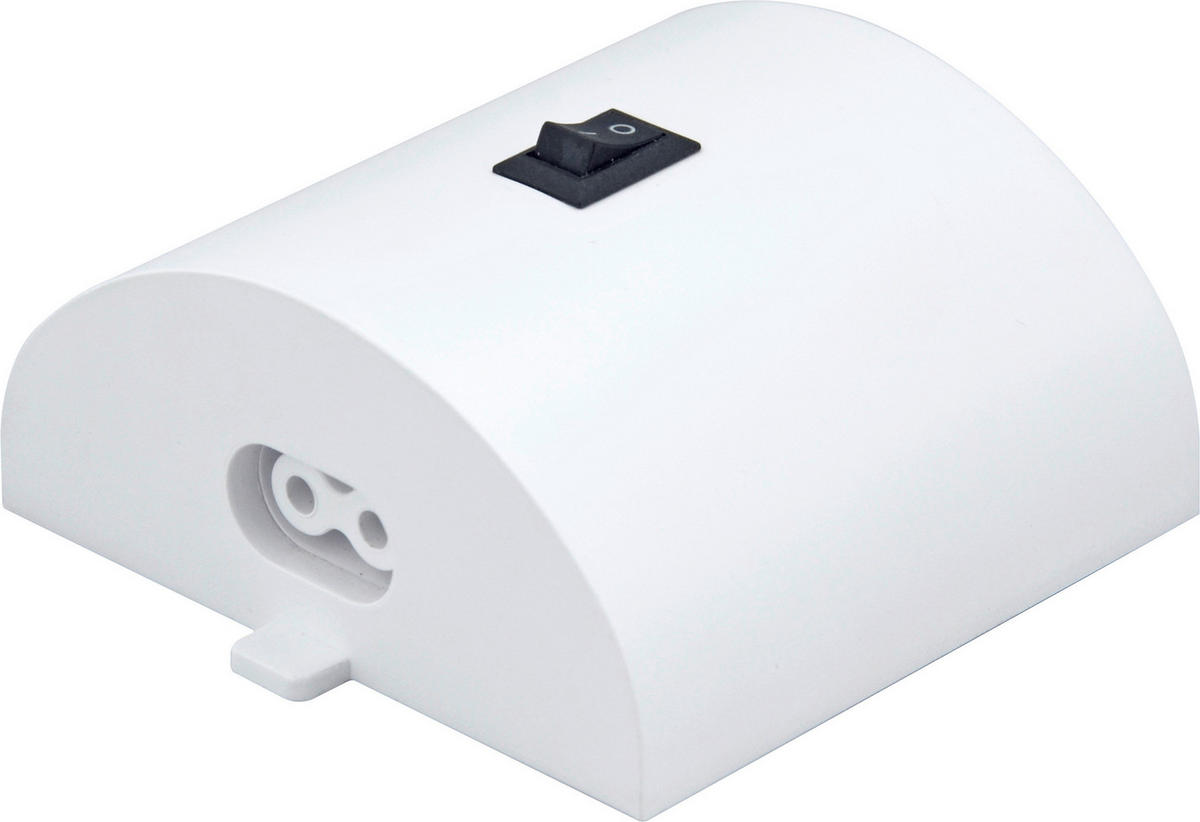 STEUERELEMENT systeme² 7,7/7/3,5 cm   - Weiß, Basics, Kunststoff (7,7/7/3,5cm)