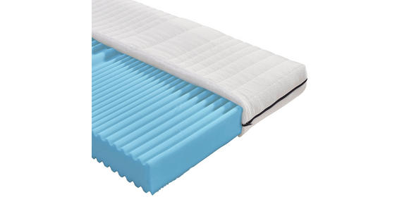 Komfortschaummatratze Flex 90x200cm H2 - Weiß, MODERN, Textil (200/90cm) - Primatex