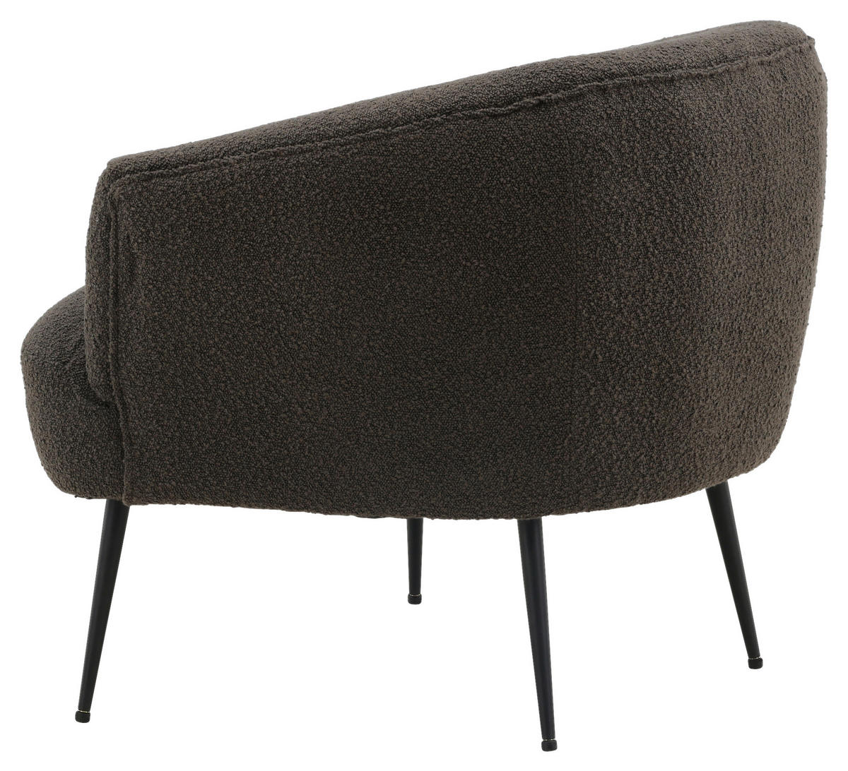 SESSEL in Schwarz  - Schwarz, Design, Textil/Metall (70/68,5/79cm) - Livetastic