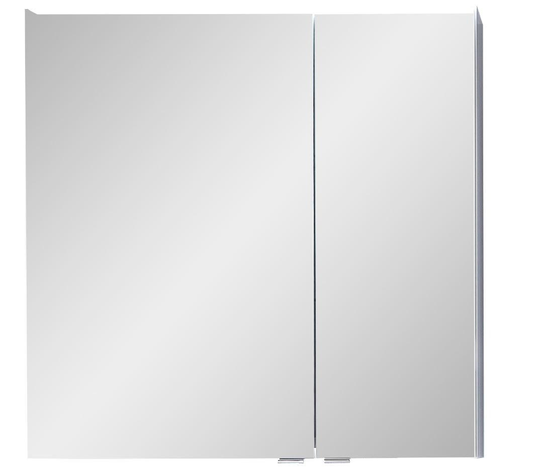 SPIEGELSCHRANK 70/70,3/14,9 cm  - Chromfarben, KONVENTIONELL, Glas/Holzwerkstoff (70/70,3/14,9cm) - Sadena