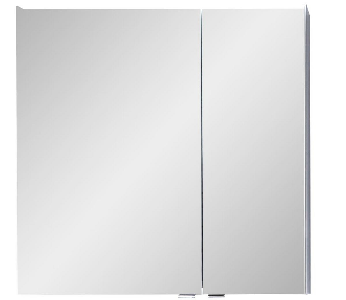 SPIEGELSCHRANK 70/70,3/14,9 cm  - Chromfarben, KONVENTIONELL, Glas/Holzwerkstoff (70/70,3/14,9cm) - Sadena