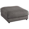 HOCKER in Textil Grau  - Schwarz/Grau, Design, Kunststoff/Textil (100/86/100cm) - Pure Home Lifestyle