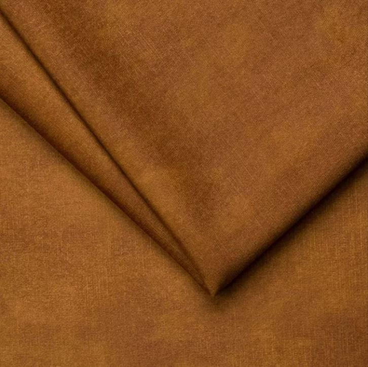 Ecksofa Messingfarben Samt  - Messingfarben/Schwarz, Design, Textil/Metall (312/183cm)
