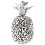 DEKOANANAS  - Silberfarben, Basics, Kunststoff (15/28cm) - Ambia Home