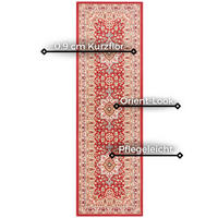 LÄUFER 80/250 cm Mirkan  - Rot/Multicolor, Basics, Kunststoff/Textil (80/250cm)