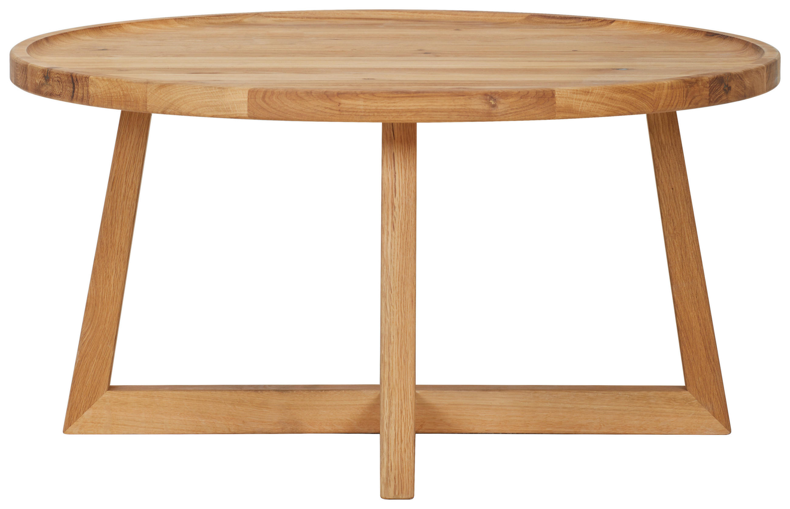 COUCHTISCH in Holz 80/80/40 cm  - Eichefarben, Trend, Holz (80/80/40cm) - Linea Natura