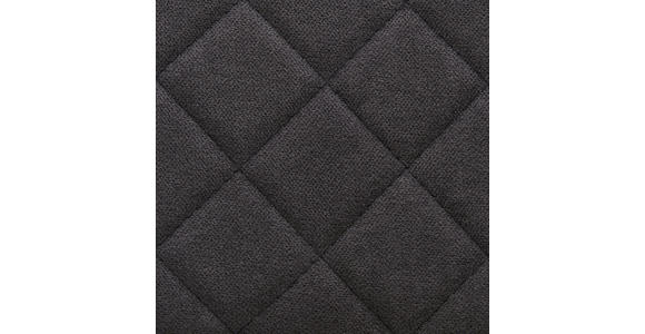 SCHWINGSTUHL  in Eisen Webstoff  - Anthrazit/Schwarz, Design, Textil/Metall (59,5/83/59cm) - Carryhome