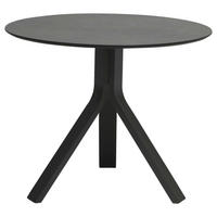 GARTENBEISTELLTISCH 65/65/53 cm Metall, Kunststoff  - Anthrazit/Grau, Design, Kunststoff/Metall (65/65/53cm) - Stern