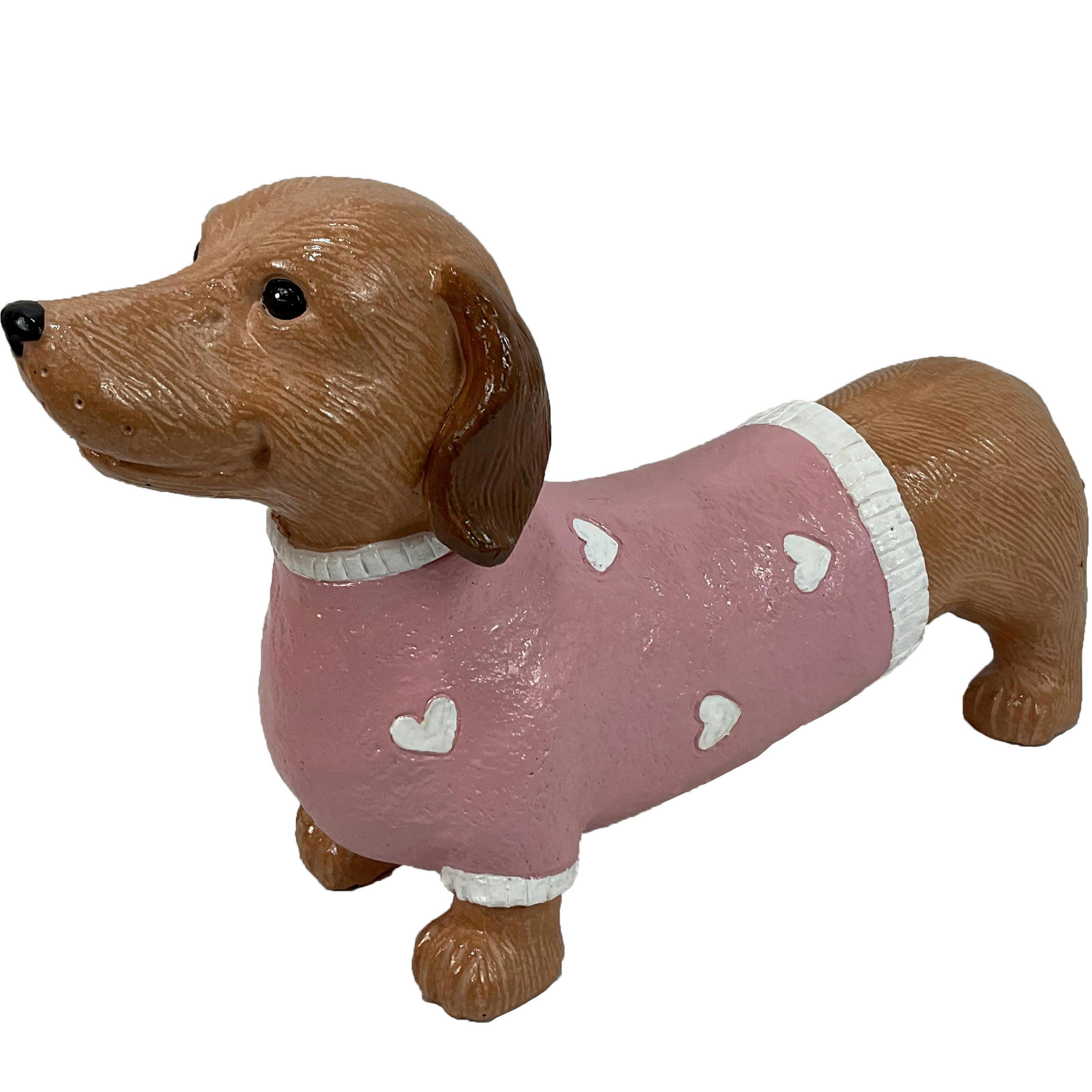 DEKOHUND - Pink/Schwarz, LIFESTYLE, Stein (41/12/24,5cm)