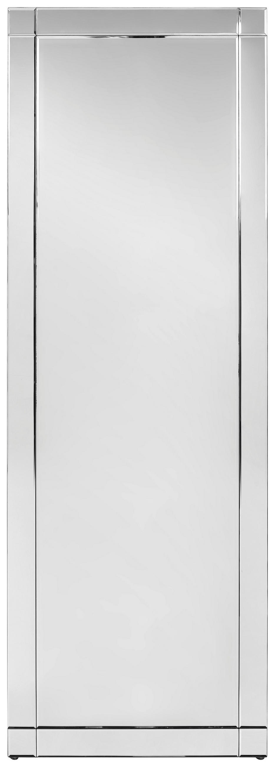 STANDSPIEGEL 55/160/5 cm  - Silberfarben, Trend, Glas/Holzwerkstoff (55/160/5cm) - Xora
