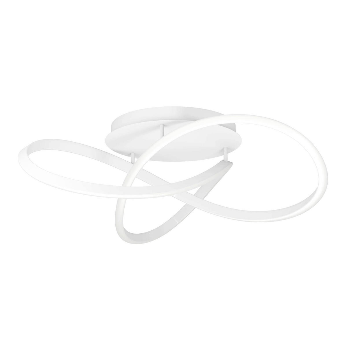 STROPNÉ LED SVIETIDLO, 83/25/83 cm - biela, Basics, plast (83/25/83cm)