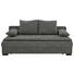SCHLAFSOFA in Textil Braun, Grau - Schwarz/Braun, KONVENTIONELL, Kunststoff/Textil (207/74-94/90cm) - Venda SCHLAFSOFA in Textil Braun, Grau - Schwarz/Braun, KONVENTIONELL, Kunststoff/Textil (207/74-94/90cm) - Venda
