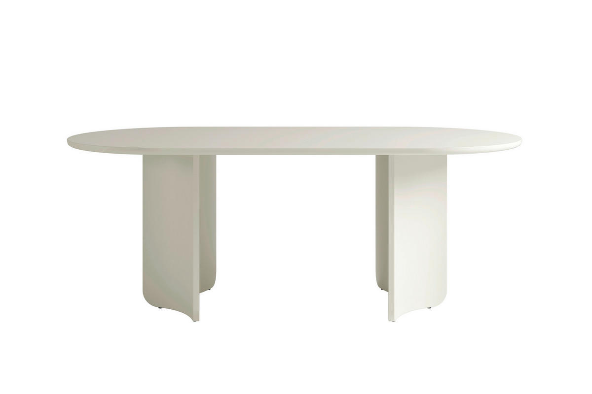 ESSTISCH 200/100/76 cm Echtholz, Nachbildung  Holzwerkstoff Seidengrau  - Seidengrau, MODERN, Holzwerkstoff (200/100/76cm) - Schöner Wohnen