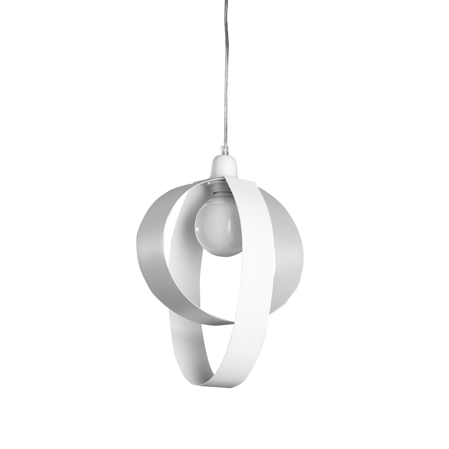 XXXLutz Hängeleuchte Weiß 120 cm
