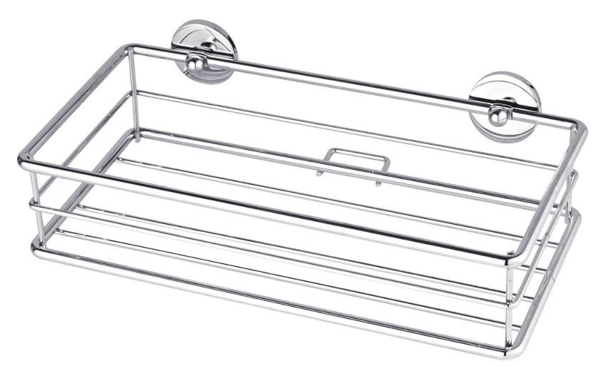 DUSCHABLAGE - Edelstahlfarben, MODERN, Metall (25/7,3/12,5cm) - Tesa