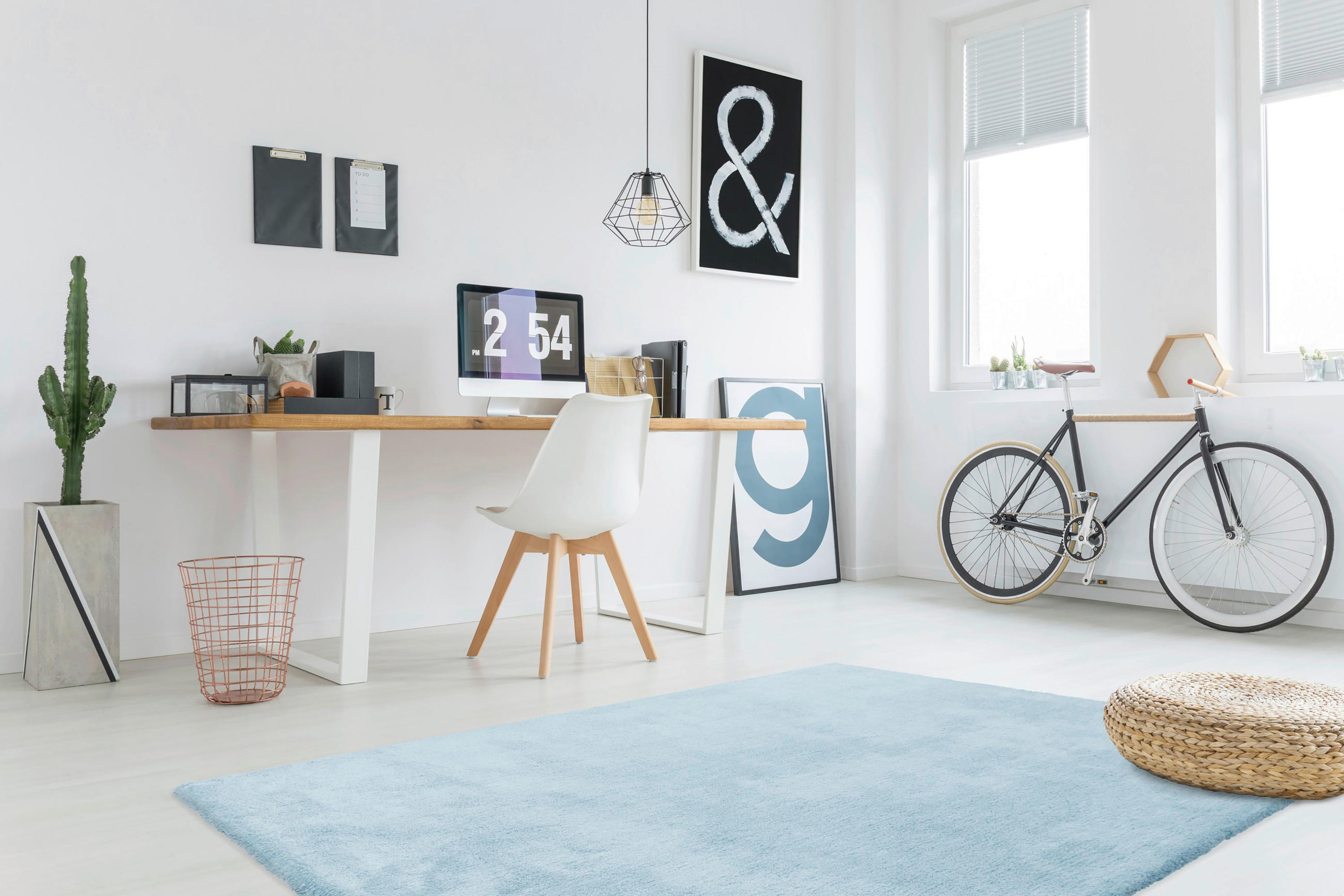 PREPROGA Z VISOKIM FLOROM Velvet  160/230 cm  taftano  pastelno modra  - pastelno modra, Basics, tekstil (160/230cm)
