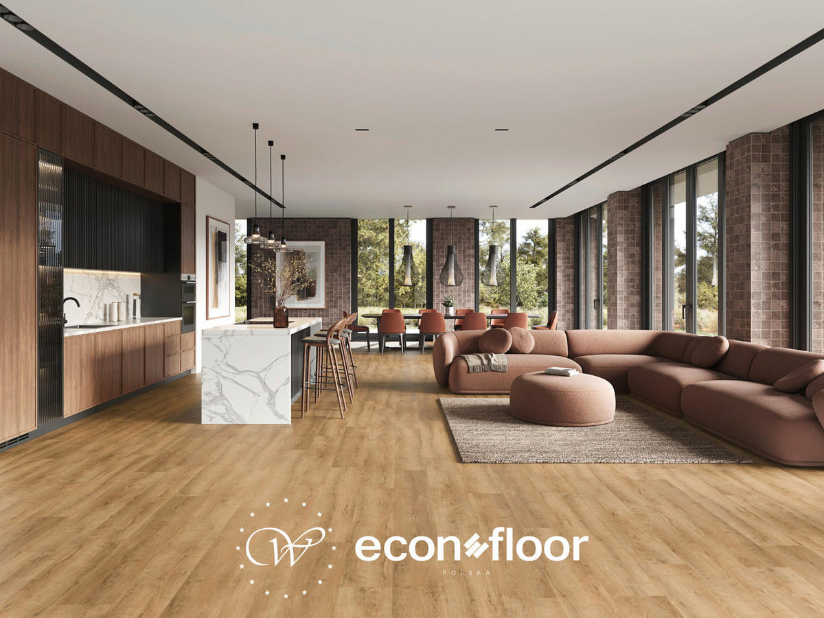 Vinylboden Econfloor LA BOHEME 55 COUNTRY WOOD  per  m² - Naturfarben, Basics, Kunststoff/Stein (23/128/0.57cm)