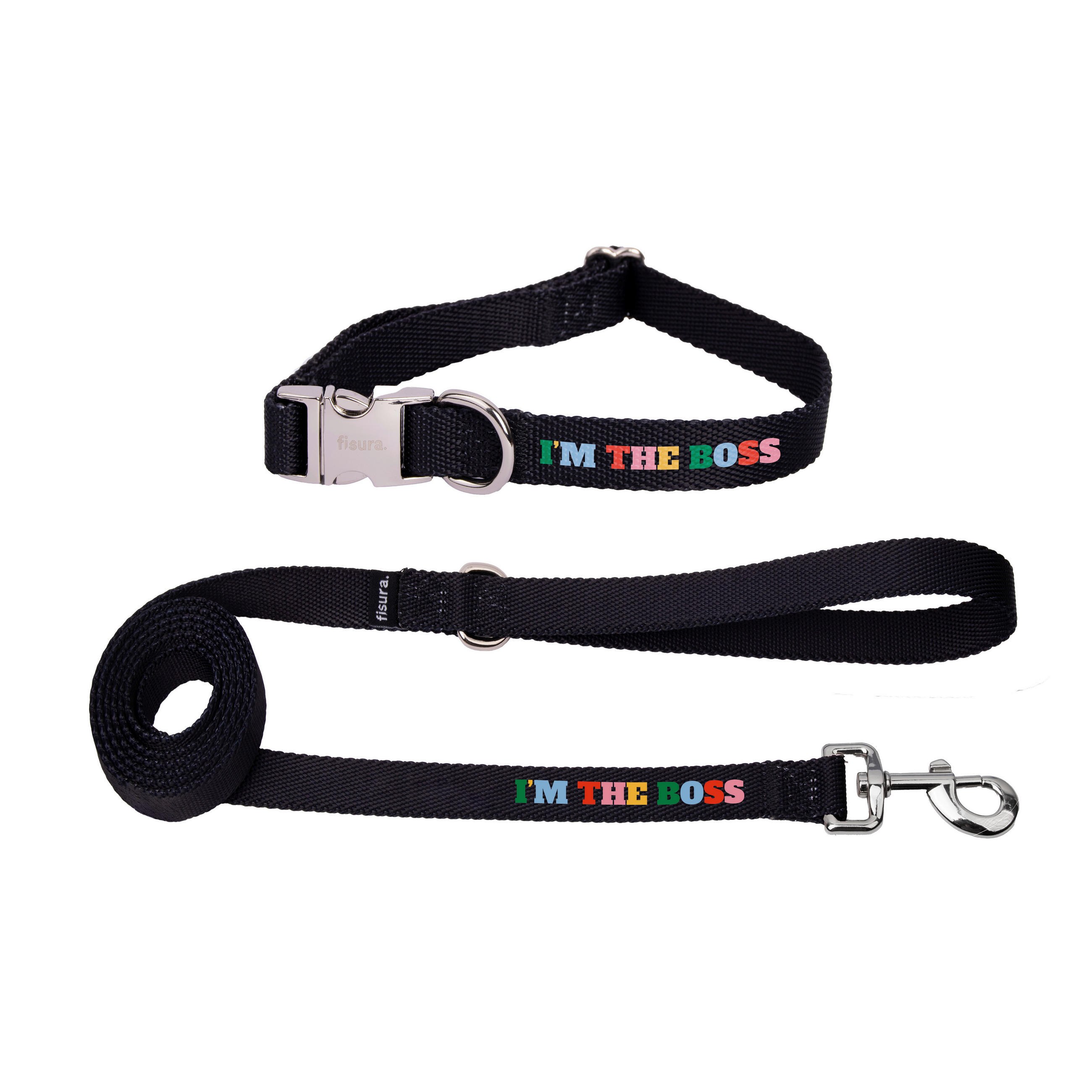 TIERSET  - Multicolor/Schwarz, Trend, Textil/Metall (120/2.5/0.02cm)