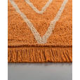 WEBTEPPICH 120/170 cm Alena Creme, Orange  - Creme/Orange, Basics, Textil (120/170cm) - Novel