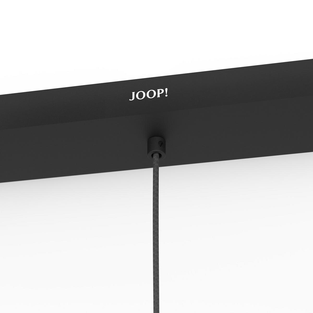 SVJETILJKA VISEĆA    103,5/21,5/110 cm    Round lights  - bijela/crna, Lifestyle, metal/tekstil (103,5/21,5/110cm) - Joop!
