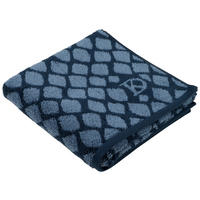 OSUŠKA DO SPRCHY, 70/140 cm, modrá, tmavě modrá - modrá/tmavě modrá, Design, textil (70/140cm) - Dieter Knoll