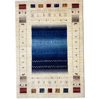 ORIENTTEPPICH 80/200 cm Mother Earth  Blue Blau, Naturfarben, Dunkelblau  - Blau/Naturfarben, LIFESTYLE, Textil (80/200cm) - Cazaris