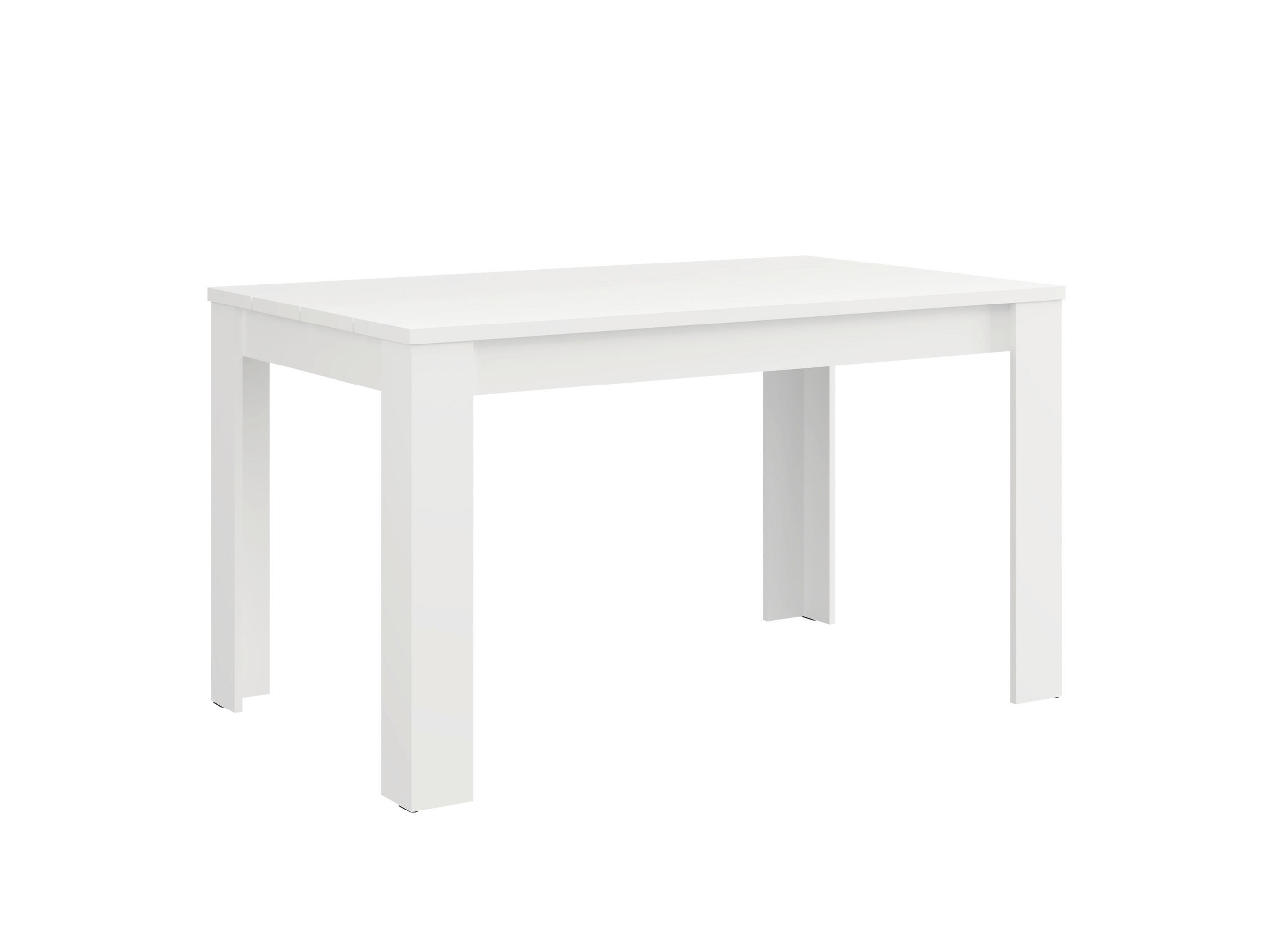 STOL ZA BLAGOVAONICU  bijela  drvni materijal  - bijela, Moderno, drvni materijal (135/80/75,5cm) - Boxxx