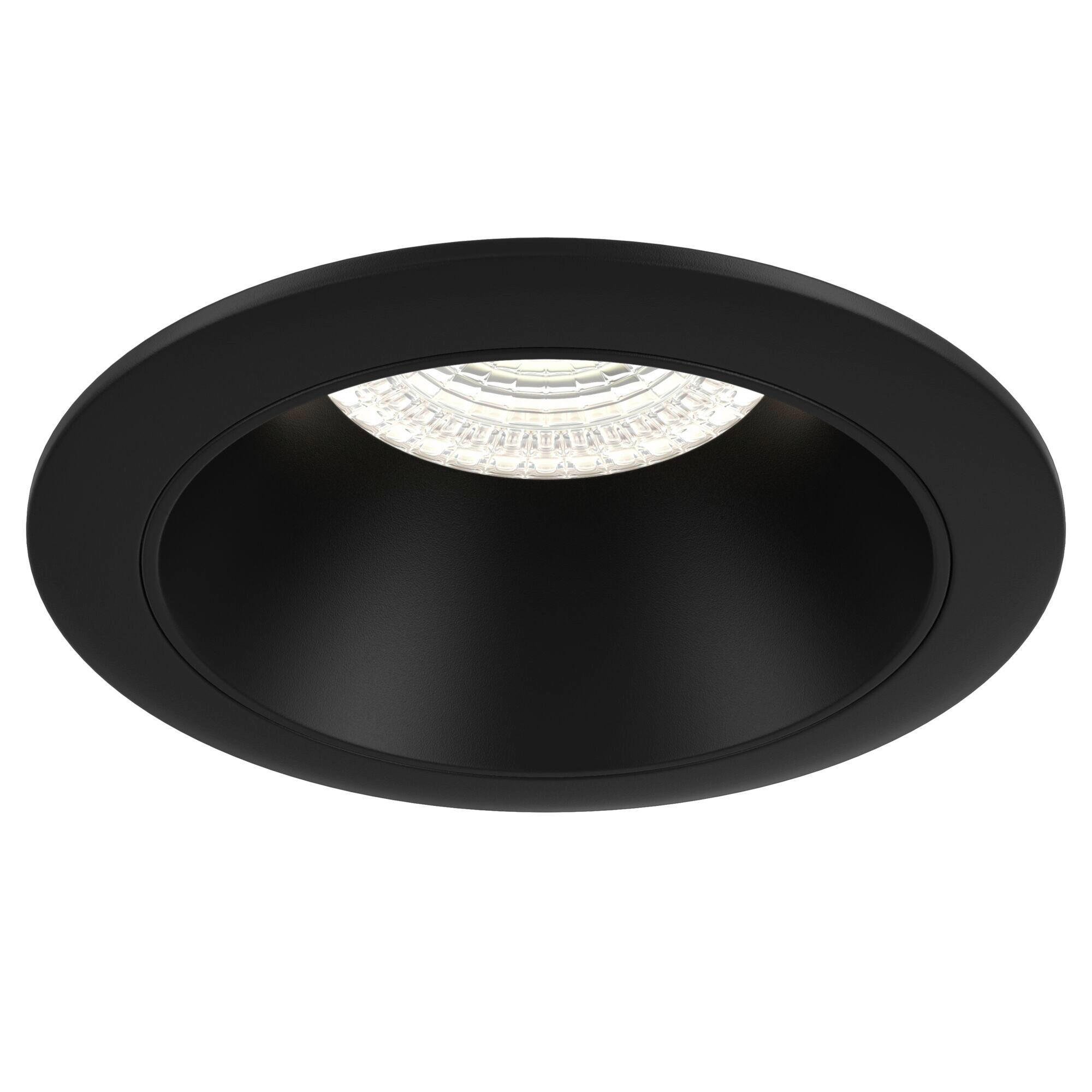 Maytoni Deckenleuchte Downlight Schwarz 3.7 cm