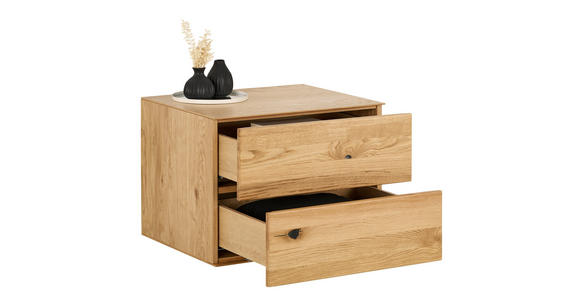 KOMMODE Eichefarben  60/44/50 cm  - Eichefarben, Design, Holz/Holzwerkstoff (60/44/50cm) - Dieter Knoll