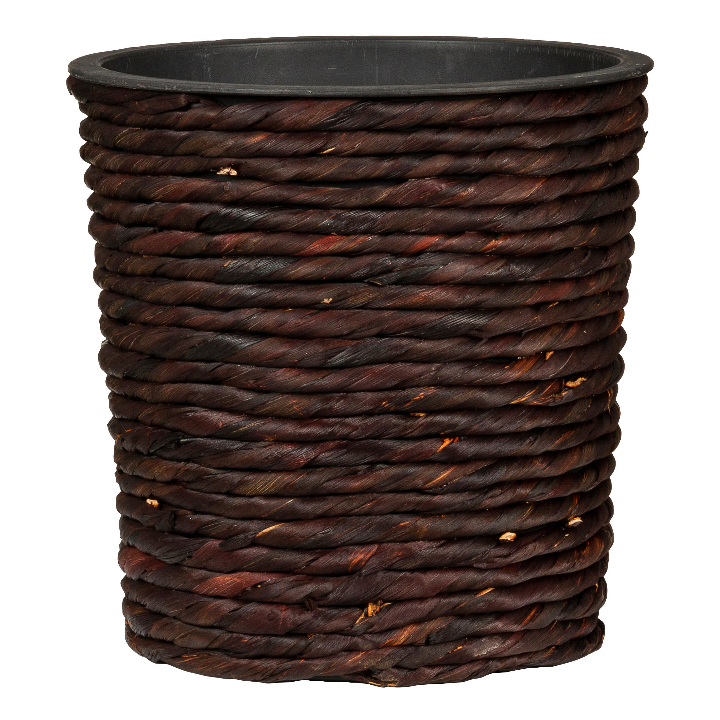 PFLANZENTOPF  - Braun, Natur, Naturmaterialien (16/16/14cm)