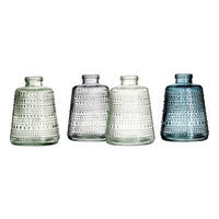 VASE Verona 13 cm  - Blau/Petrol, Trend, Glas (10/10/13cm) - Ritzenhoff Breker