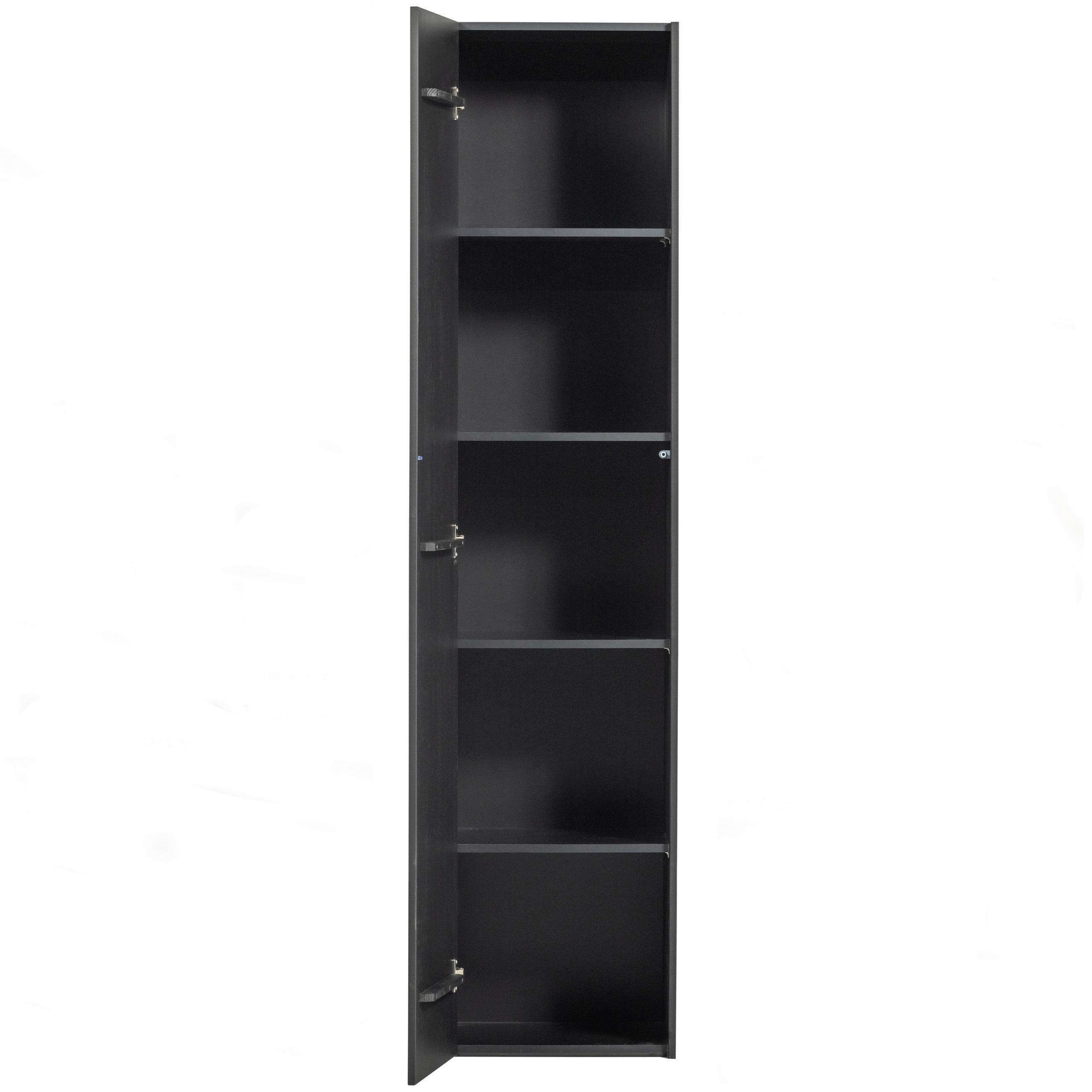 MEHRZWECKSCHRANK 44/188/35 cm  in Schwarz  - Schwarz, Design, Holz (44/188/35cm) - Livetastic