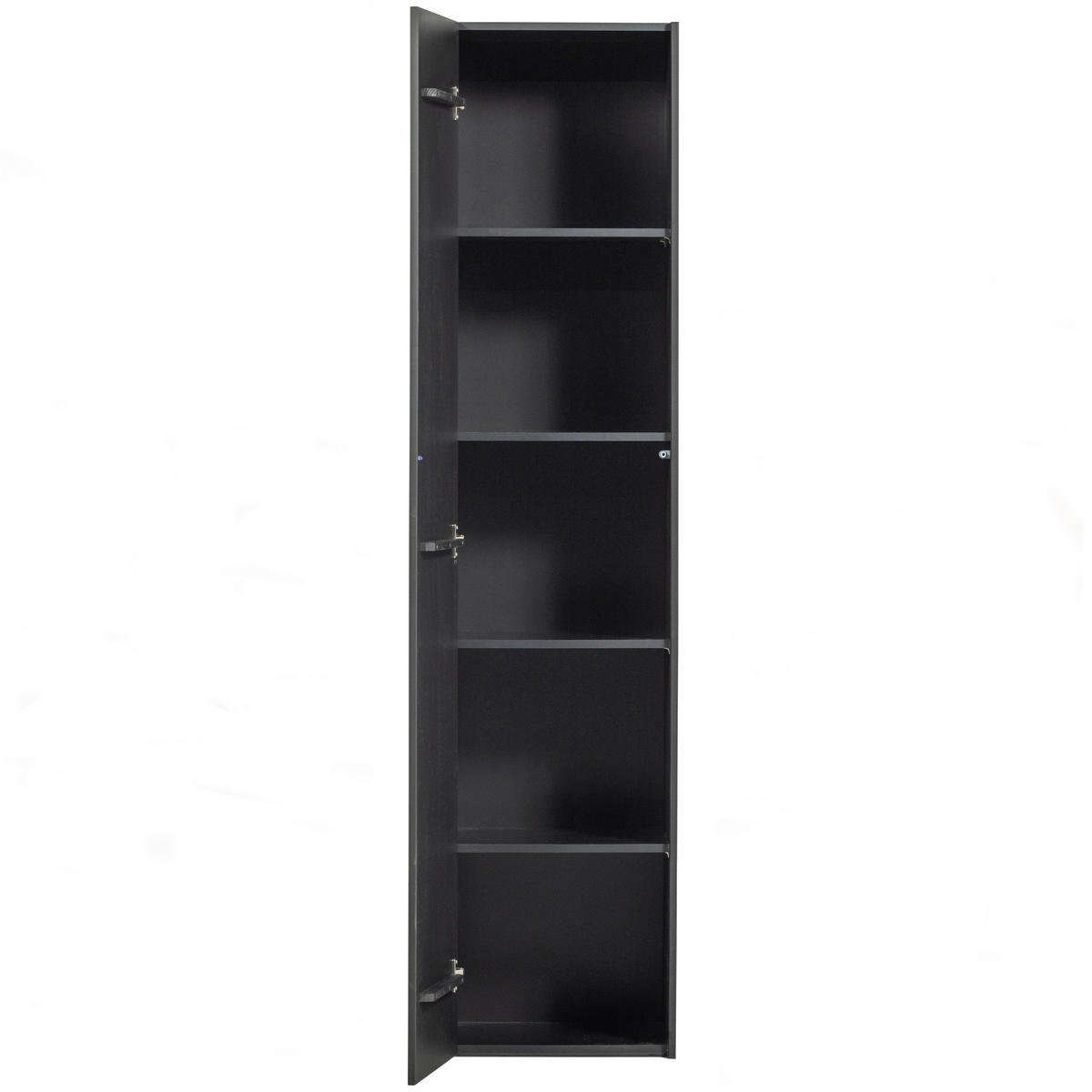 MEHRZWECKSCHRANK 44/188/35 cm  in Schwarz  - Schwarz, Design, Holz (44/188/35cm) - Livetastic