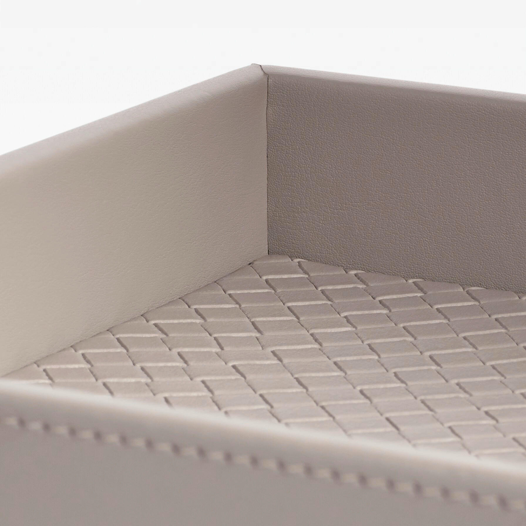 Thumbnail - Joop! Tablett Bathline, Grau, Beige, quadratisch, 17x3.5x17 cm, Tischkultur & Servieren, Tabletts