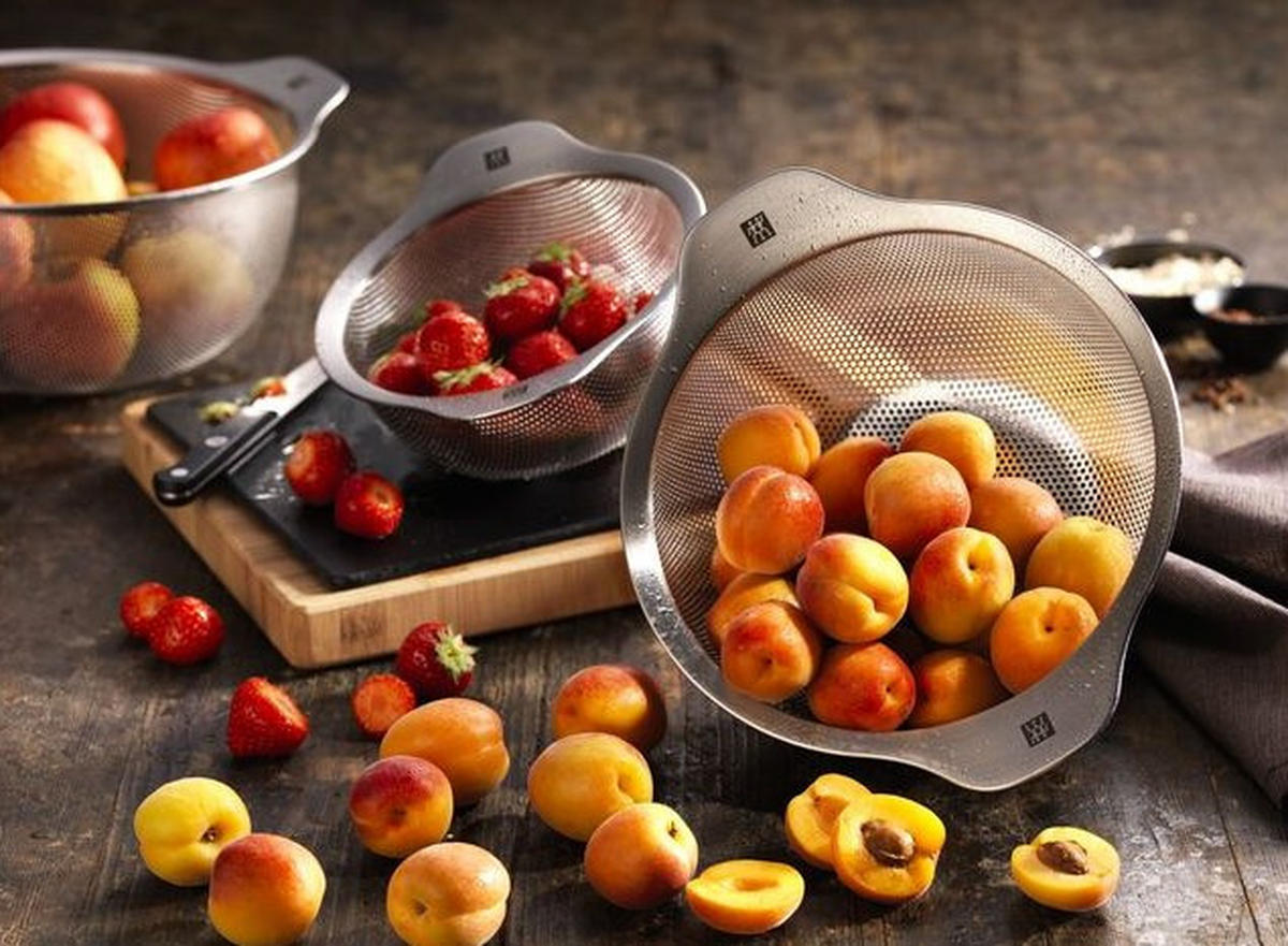 DURKSLAG 16 cm  - stålfärgad, metall (16cm) - Zwilling