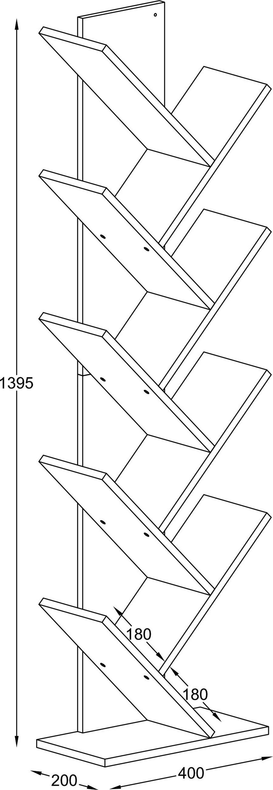 HYLLA i 40/140/20 cm honungsek  - honungsek, Design, trämaterial (40/140/20cm) - MID.YOU