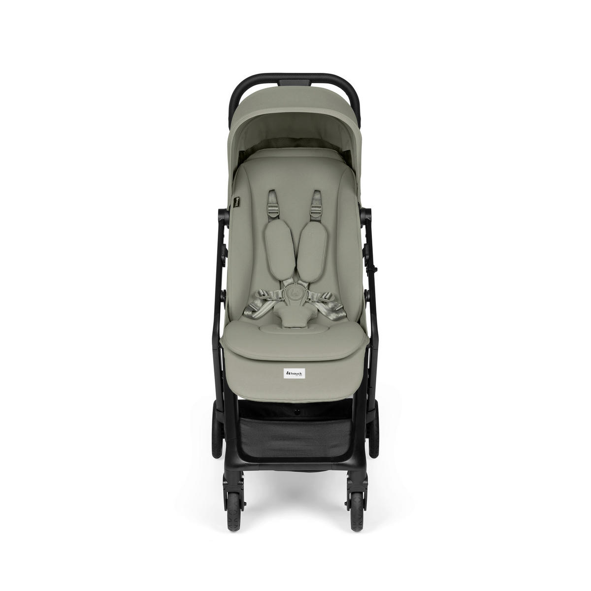 BUGGY Fly N Care  - Salbeigrün/Schwarz, Basics, Textil/Metall (80/45/100cm) - Hauck
