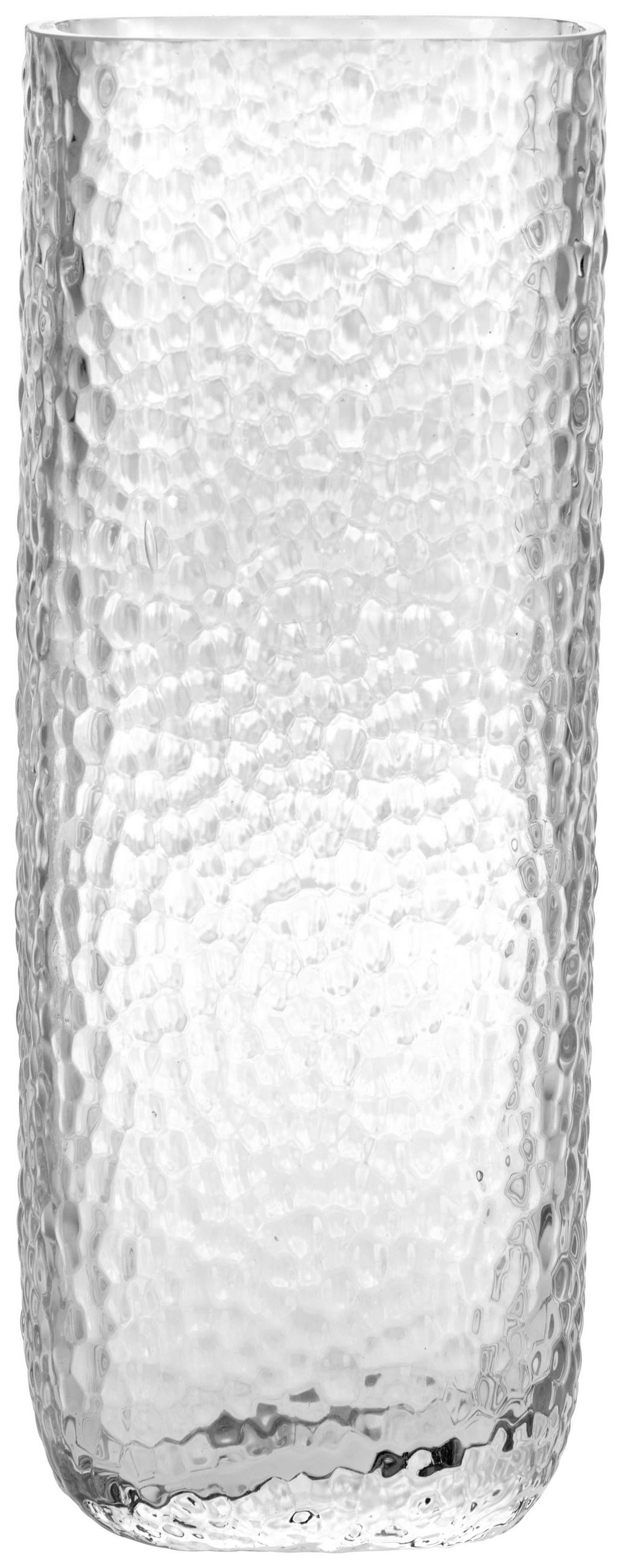 VÁZA, sklo, 27 cm - čiré, Basics, sklo (8/27/10cm) - Leonardo