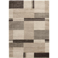 WEBTEPPICH 240/340 cm Palazzo Bloc Braun, Beige  - Beige/Braun, KONVENTIONELL, Textil (240/340cm) - Novel