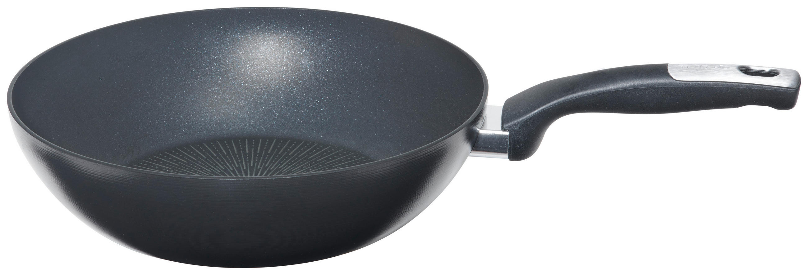 WOKPFANNE 28 cm  - Schwarz, Basics, Metall (28cm) - Tefal