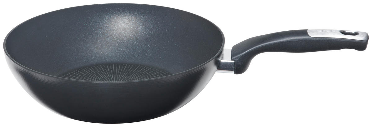 WOKPFANNE 28 cm  - Schwarz, Basics, Metall (28cm) - Tefal