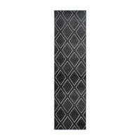 LÄUFER 80/150 cm Monroe 300 Anthrazit Anthrazit  - Anthrazit, KONVENTIONELL, Kunststoff/Textil (80/150cm)