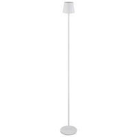 AKKU-STEHLEUCHTE 16/120 cm  - Opal/Weiß, KONVENTIONELL, Kunststoff/Textil (16/120cm) - Globo