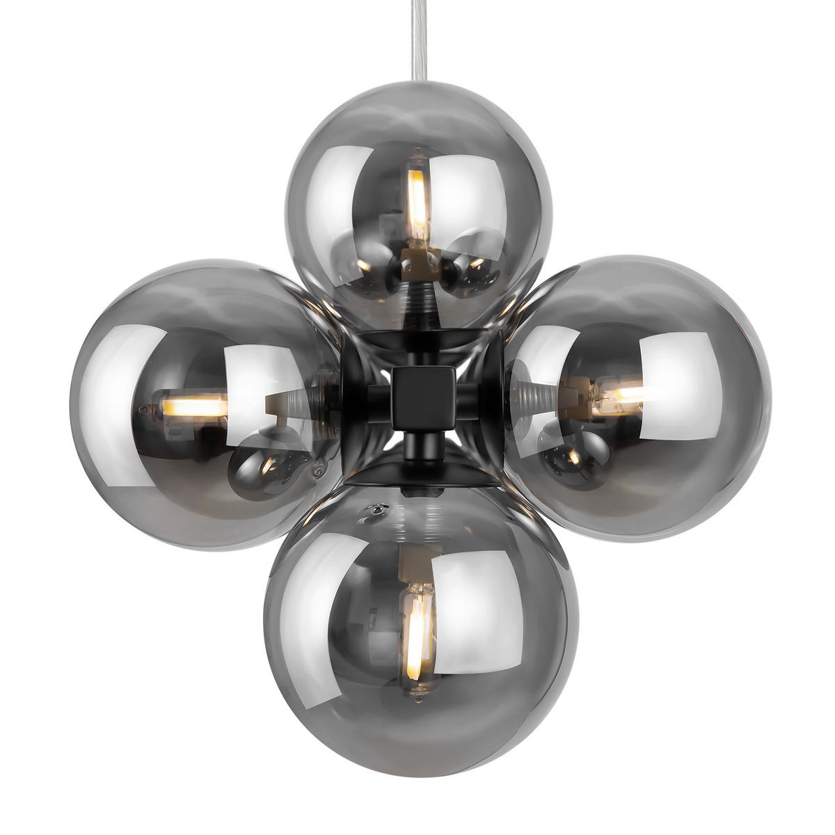 PENDELLAMPA 23,8/22,8/123,5 cm  - svart, Trend, metall/glas (23,8/22,8/123,5cm) - MAYTONI